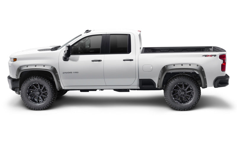 Élargisseurs de poche Bushwacker 2020 Chevrolet Silverado 3500/2500 HD 4 pièces - Noir