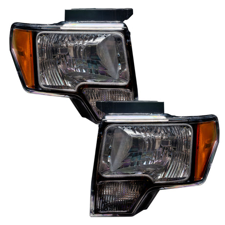 Oracle 09-14 Ford F-150 LED HL - Noir - ColorSHIFT avec contrôleur BC1 VOIR LA GARANTIE