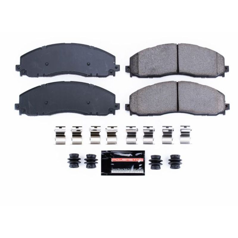 Power Stop 12-19 Ford F-250 Super Duty Front Z23 Evolution Sport Brake Pads w/Hardware