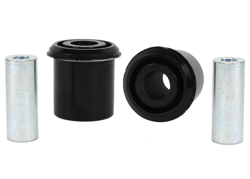 Kit de bagues intérieures inférieures de bras de suspension avant et arrière Whiteline Plus 09+ Land Rover Discovery Series 4