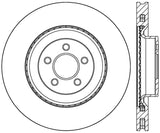 StopTech Slotted & Drilled Sport Brake Rotor - 2015 Ford Mustang GT - Front Left