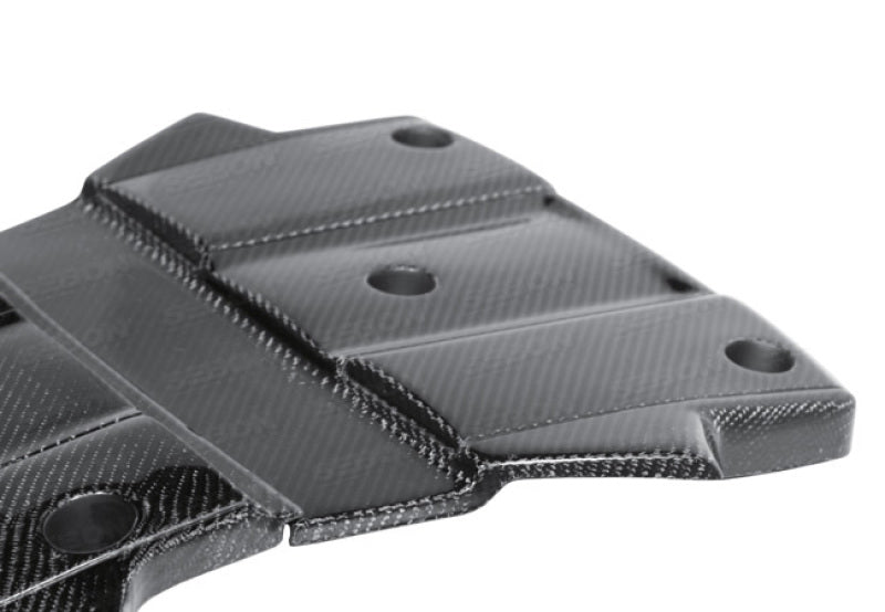 Cache moteur en fibre de carbone Seibon 09-10 Nissan 370z