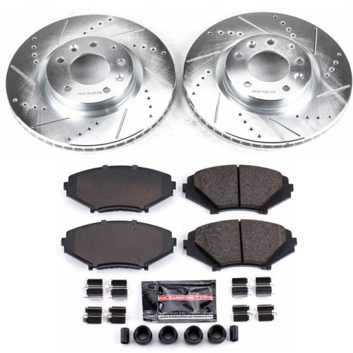 Kit de freins sport Power Stop 04-08 Mazda RX-8 Z23 Evolution avant