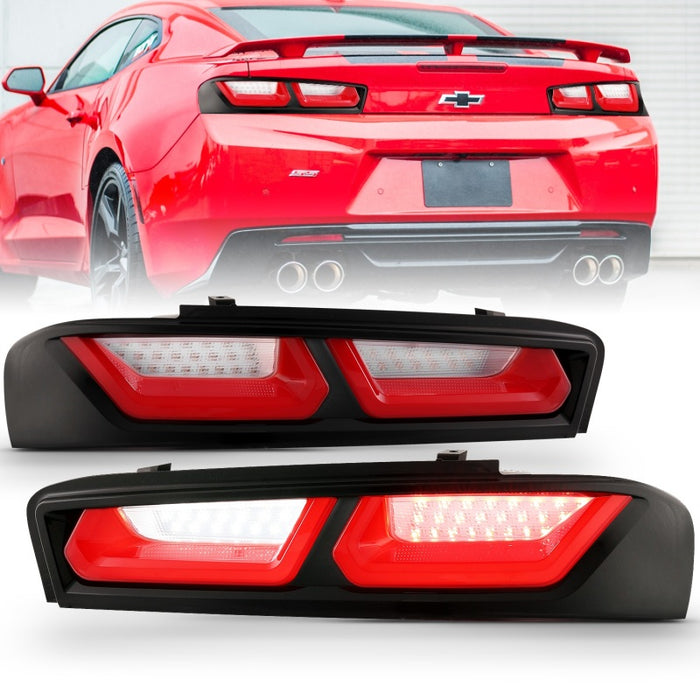 ANZO 2016-2018 Chevrolet Camaro LED TL Rouge/Clair