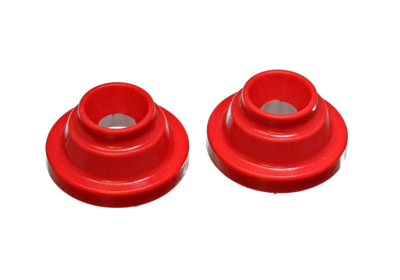 Ensemble d'isolateurs de ressorts hélicoïdaux arrière rouges Energy Suspension 99-06 Volkswagen Golf IV/GTI/Jetta IV