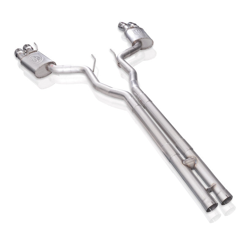 Échappement arrière de catalyseur Performance Connect Redline H-Pipe pour Ford Mustang GT 18+ en acier inoxydable