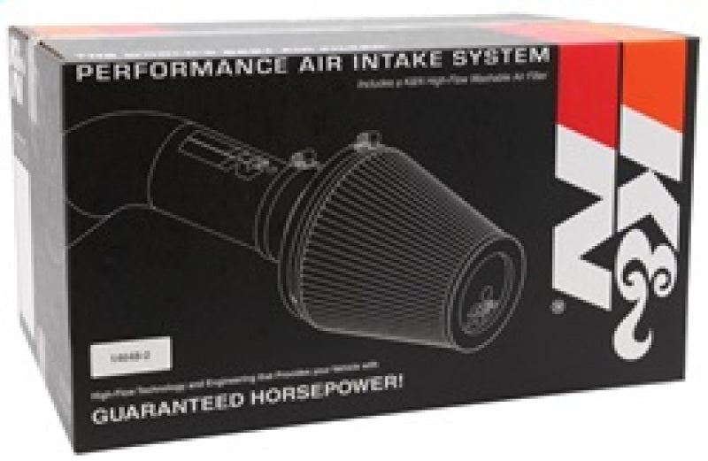 Kit d'admission K&amp;N 07-08 Chevy Silverado 1500 4,8 L/5,3 L V8 / 07-08 GMC Yukon 4,8 L/5,3 L V8 noir