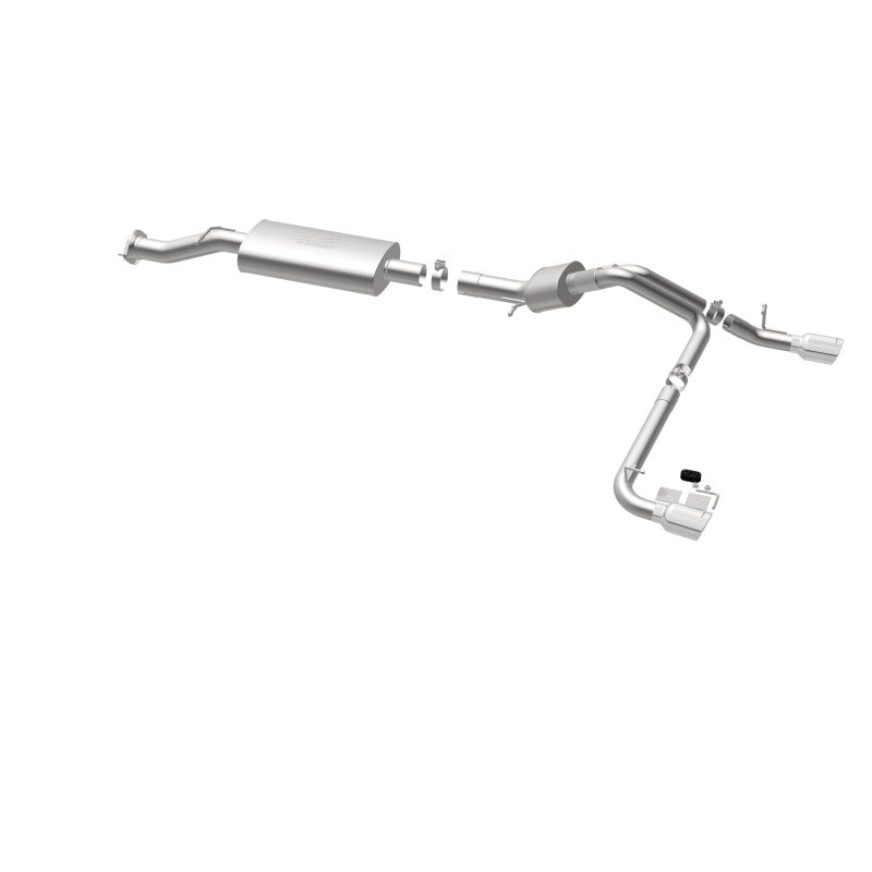 Système MagnaFlow C/B 07 GM Hummer H2 Split Rear