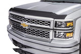 Capot de protection à profil bas texturé AVS 14-15 pour Chevy Silverado 1500 Aeroskin II - Noir