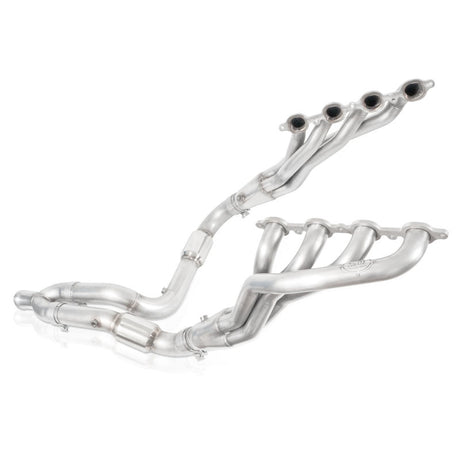 Collecteurs d'échappement Stainless Works 2014-16 Chevy Silverado/GMC Sierra Catalyseurs à haut débit Connexion d'usine