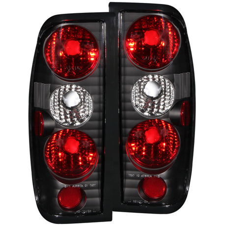Feux arrière ANZO 1998-2004 Nissan Frontier Noir