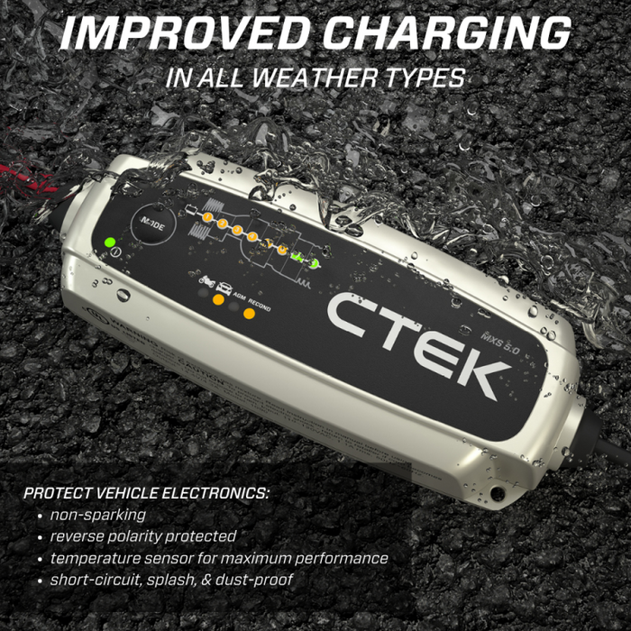 Chargeur de batterie CTEK - MXS 5.0 4,3 A 12 V