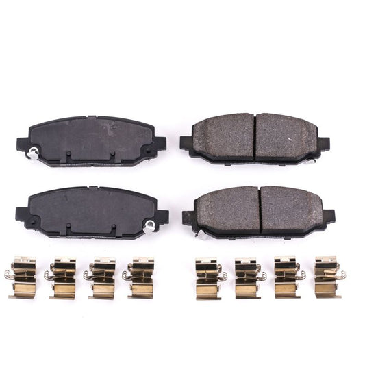 Power Stop 18-19 Jeep Wrangler Rear Z17 Evolution Ceramic Brake Pads w/Hardware