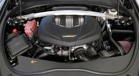 Admission d'air hautes performances K&amp;N pour Cadillac CTS-V 6,2 L V8 2016-2017