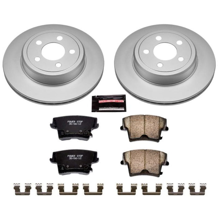 Kit de freins arrière Power Stop 05-19 Chrysler 300 Z17 Evolution Geomet avec revêtement