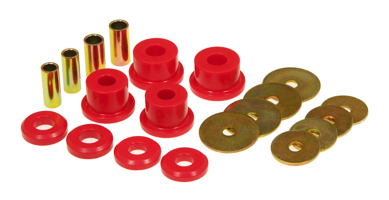 Kit de montage de sous-châssis Prothane 90-94 Mitsubishi Eclipse - Rouge