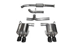 Échappement Cat Back pour Subaru WRX Corsa 2015, embouts Quad noirs de 3,5 pouces *Sport*
