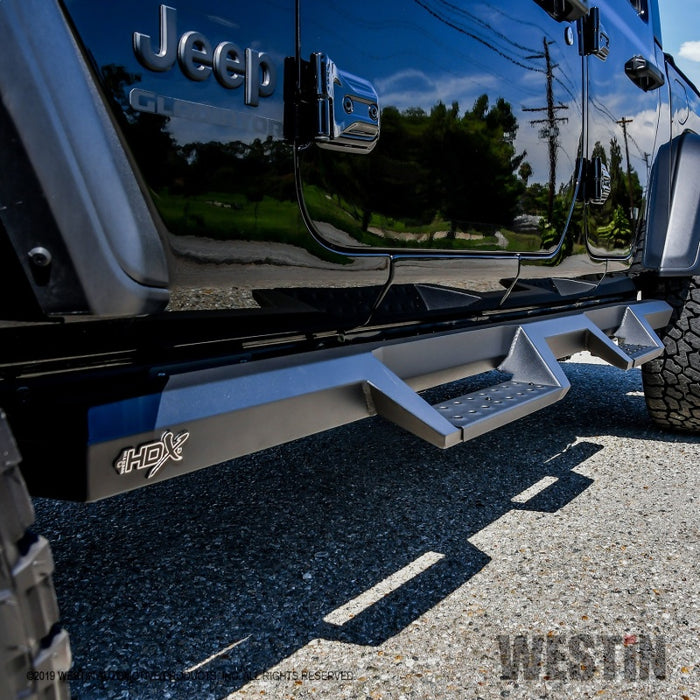 Marchepieds Westin 2020 Jeep Gladiator HDX Drop Nerf – Noir texturé