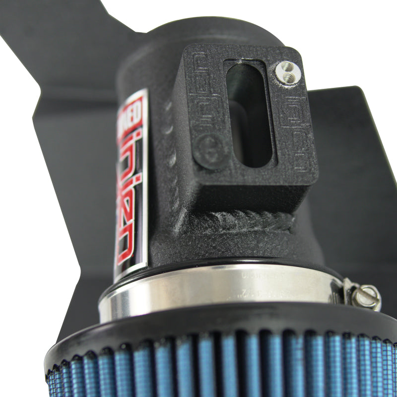 Injen 16-19 Ford Fiesta ST 1,6 L Turbo 4 cylindres Wrinkle Black Short Ram Intake avec MR Tech