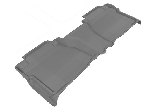 3D MAXpider 2007-2013 Toyota Tundra Double Cab Kagu 2nd Row Floormats - Gray