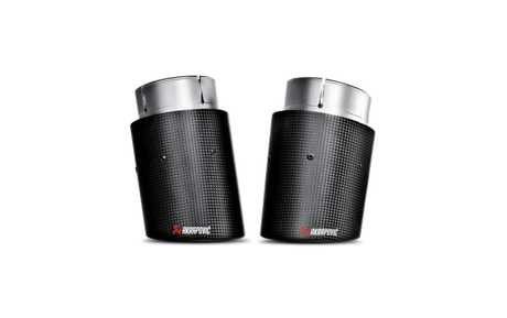 Arrière de catalyseur Akrapovic Evolution Line 16-17 pour BMW M240i (F22 F23) (SS) avec embouts en carbone (tuyau de liaison requis)