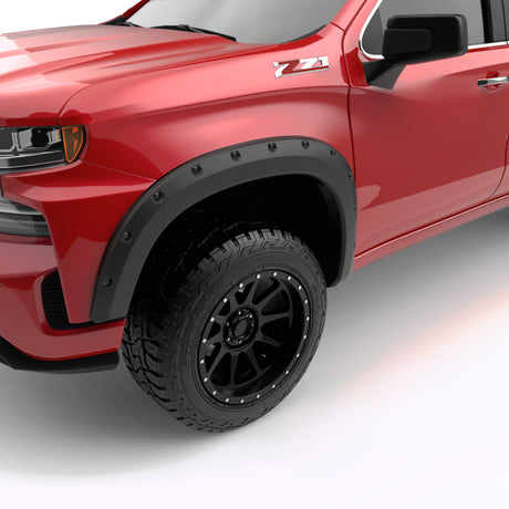 Élargisseurs d'aile de style boulon de base EGR 19-22 Chevrolet Silverado 1500 (ensemble de 4)