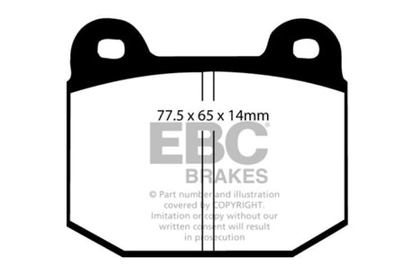 EBC Brakes Bluestuff Street and Track Day Brake Pads