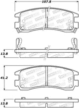 Plaquettes de frein StopTech Street Select