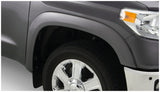 Élargisseurs de pare-chocs avant Bushwacker 16-18 Toyota Tundra Fleetside de style OE - 4 pièces - Gris magnétique