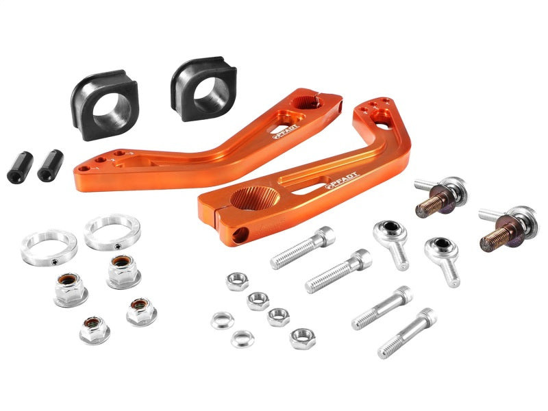 Kit d'entretien de barre stabilisatrice avant de course aFe Control série PFADT pour Chevrolet Corvette (C5/C6) 97-13