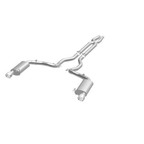 Catback MagnaFlow, SS, 3 po, Street, double embouts polis de 4,5 po, Ford Mustang GT V8 5,0 L 2015