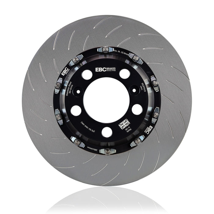 Disques de frein avant SG Racing 2 pièces EBC Racing pour Ford Focus RS 2016+