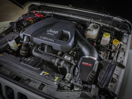 Système d'admission d'air froid à induction rapide aFe avec filtre Pro 5R 20-21 Jeep Wrangler V6 3.0L