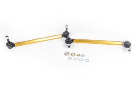 Ensemble de biellette d'extrémité de barre stabilisatrice avant Whiteline 05+ BMW Série 1/Série 3 HD (modèles iX sans traction intégrale)