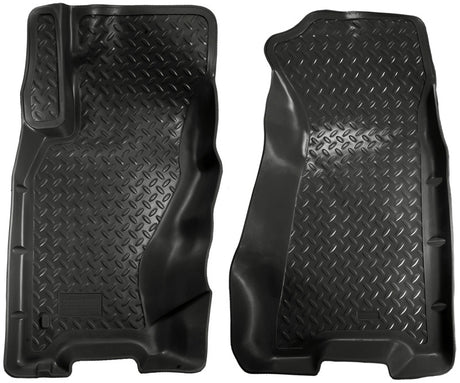 Revêtements de sol noirs de style classique Husky Liners 99-04 Grand Cherokee (4DR)