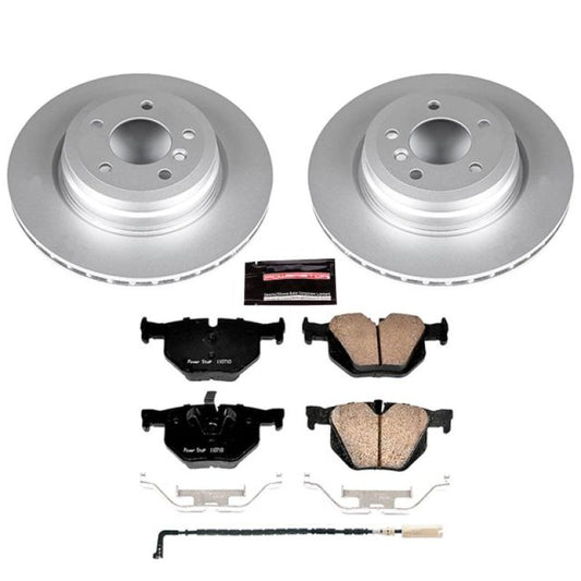 Power Stop 2006 BMW 330i Rear Z23 Evolution Sport Coated Brake Kit