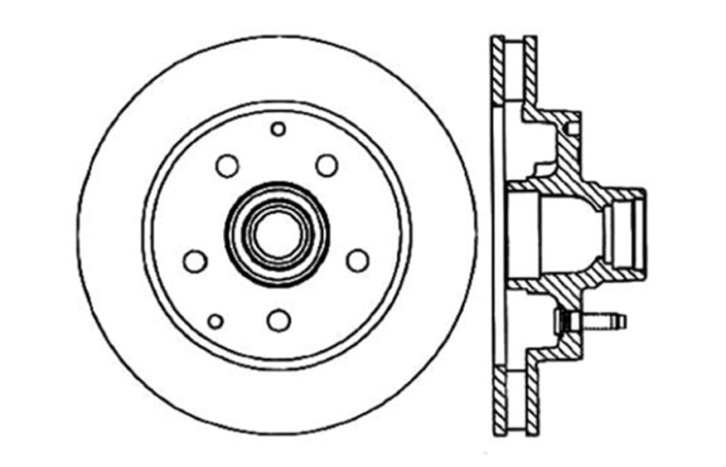 Disque de frein sport percé StopTech