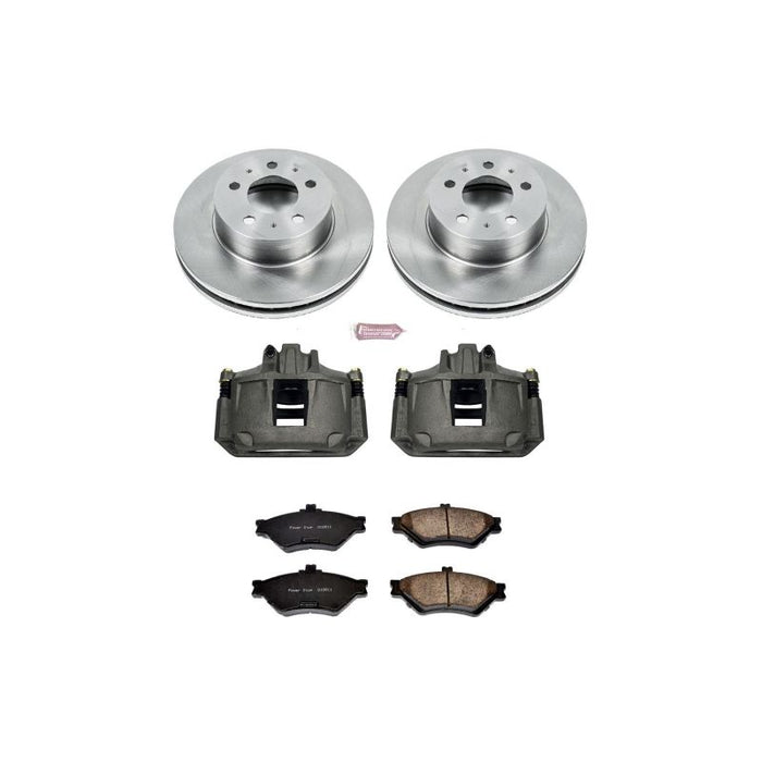 Power Stop 95-97 Ford Crown Victoria Front Autospecialty Brake Kit w/Calipers