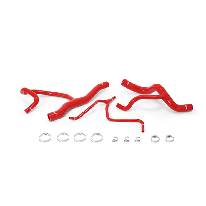 Kit de durites de radiateur en silicone Mishimoto 2016+ Chevrolet Camaro 2.0T avec système de refroidissement HD - Rouge