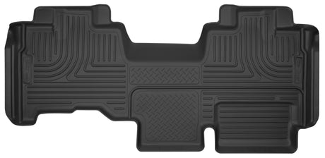 Revêtement de sol noir pour 2e siège Husky Liners 09-14 Ford F-150 SuperCab X-Act Contour (couverture complète)
