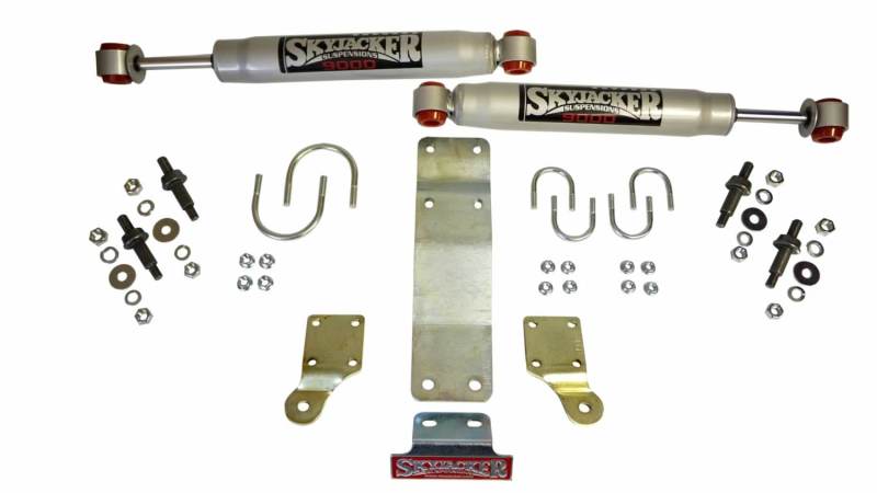Skyjacker 2007-2017 Jeep Wrangler (JK/JKU) (à utiliser avec JK717TR) Kit d'amortisseur de direction double avec série 9000