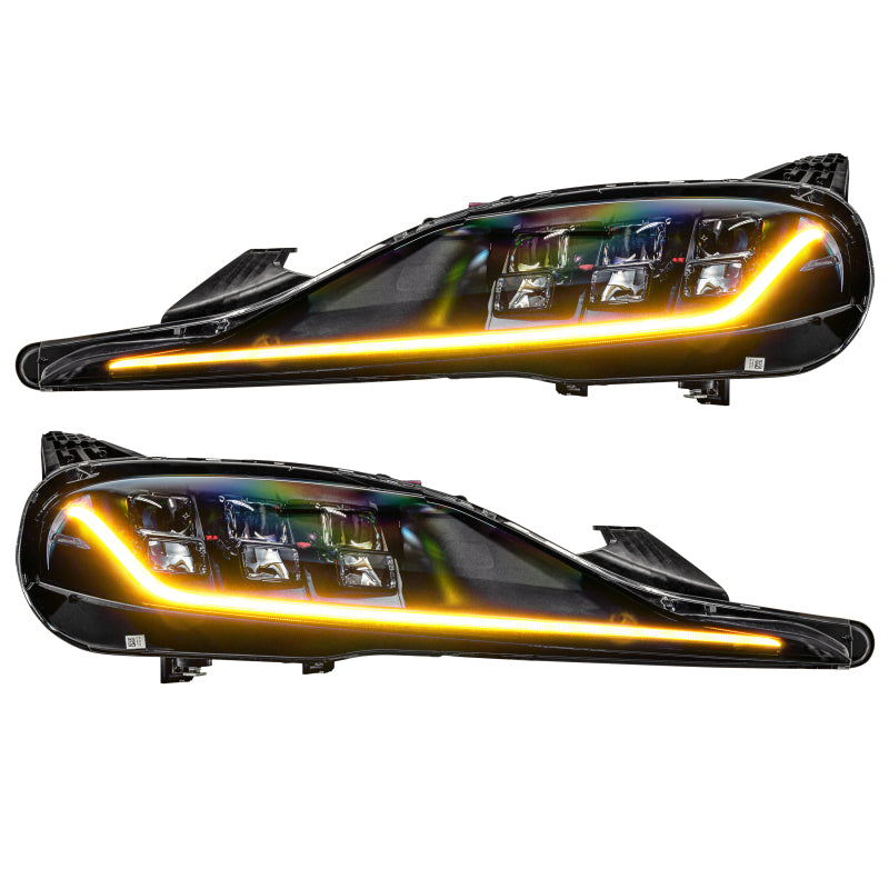 Oracle 20-21 Toyota Supra GR RGB+A Headlight DRL Upgrade Kit - ColorSHIFT w/o Cntrl