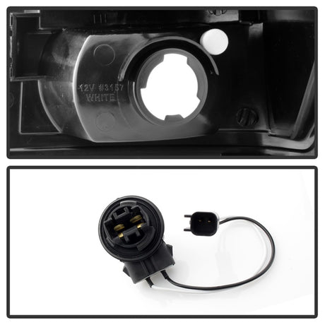 Feux arrière à LED Spyder Jeep Grand Cherokee 07-10 Noir ALT-YD-JGC07-LED-BK