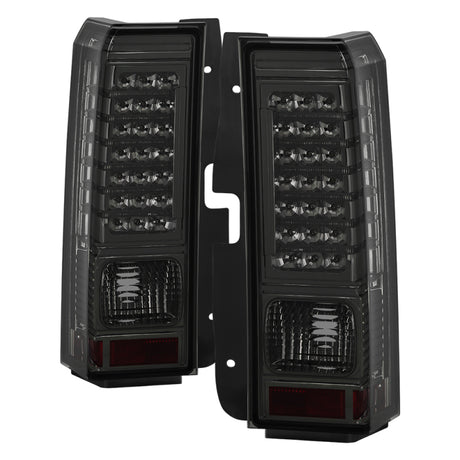 Feux arrière à LED Xtune Hummer H3 06-09 (non H3T) Fumé ALT-ON-HH306-LED-SM