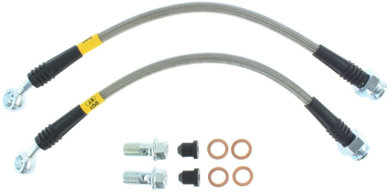 Conduites de frein arrière en acier inoxydable StopTech 03-07 Hummer H2
