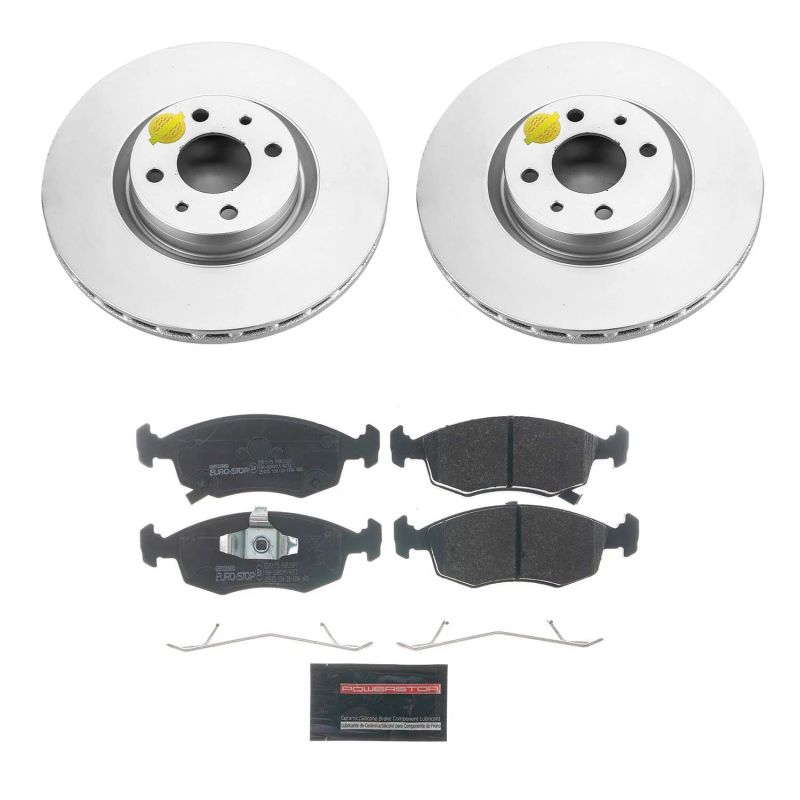 Kit de freins avant Euro-Stop Power Stop 13-18 Fiat 500