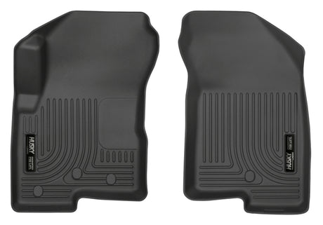 Revêtements de sol avant noirs Husky Liners 07-12 Dodge Caliber / 07-12 Jeep Compass WeatherBeater