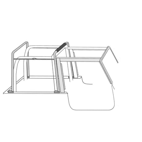 Quincaillerie pour capote souple Jeep Wrangler (YJ) Rampage 1987-1995 - Noir