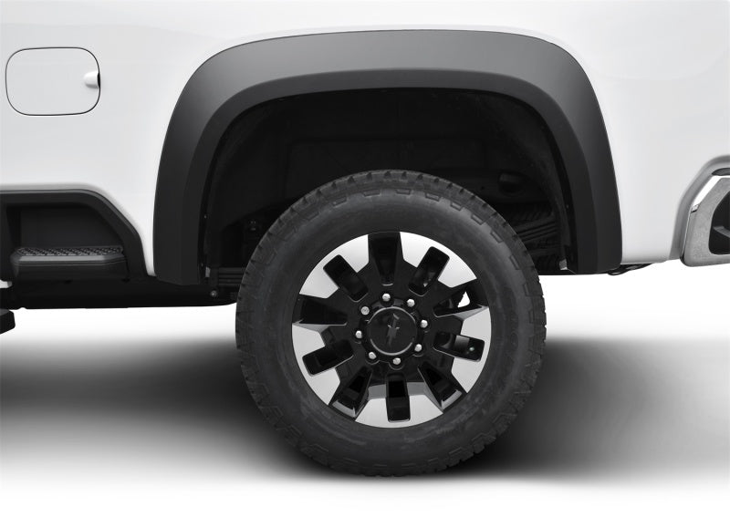 Bushwacker 2020 Chevrolet Silverado 2500 Extend-A-Fender Style Flares arrière 2 pièces - Noir