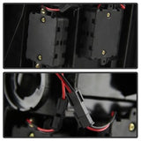 Feux arrière à DEL pour Dodge Ram 1500 Spyder 09-16 - Noir ALT-YD-DRAM09V2-LED-BK